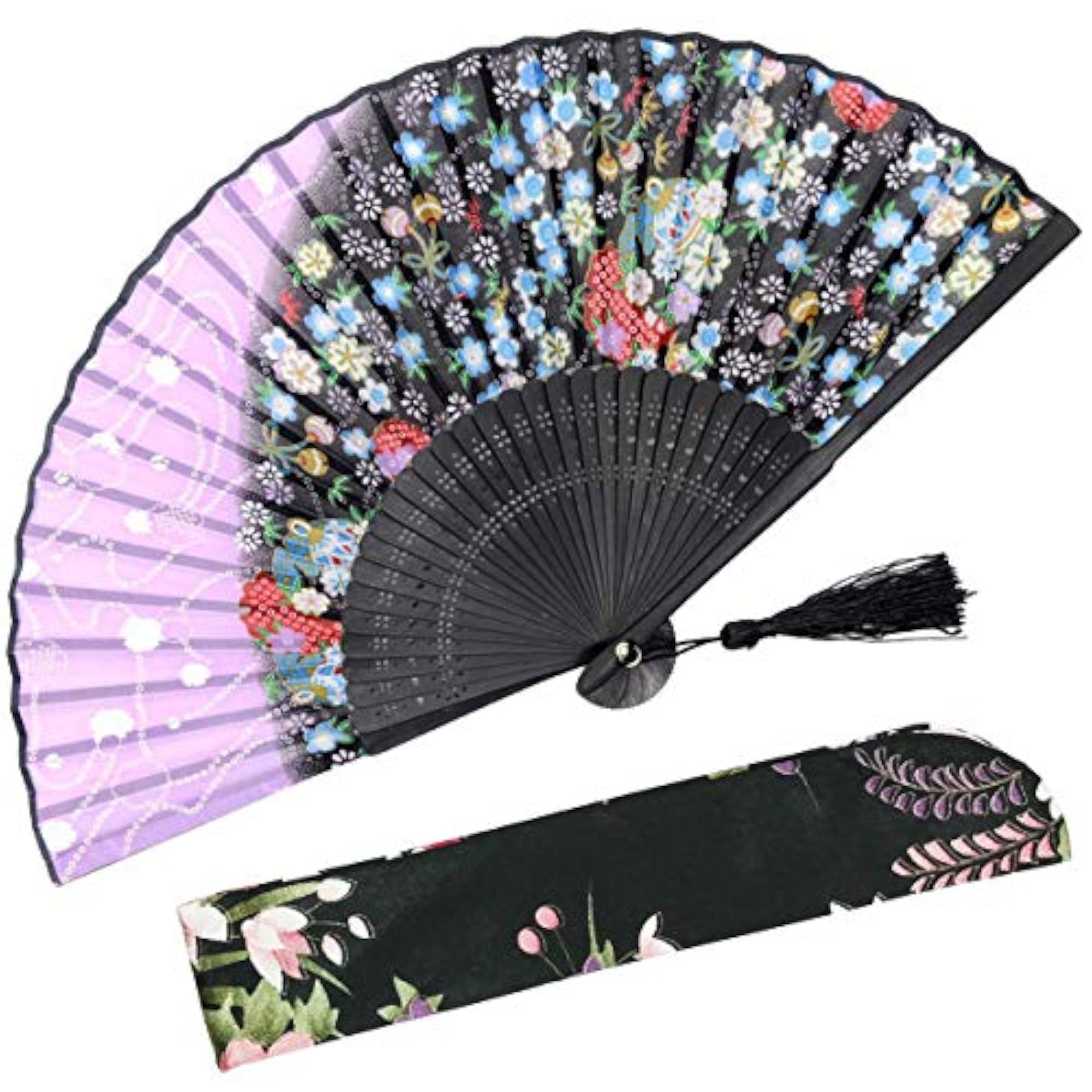 Sakura Folding Hand Held Fan for Women